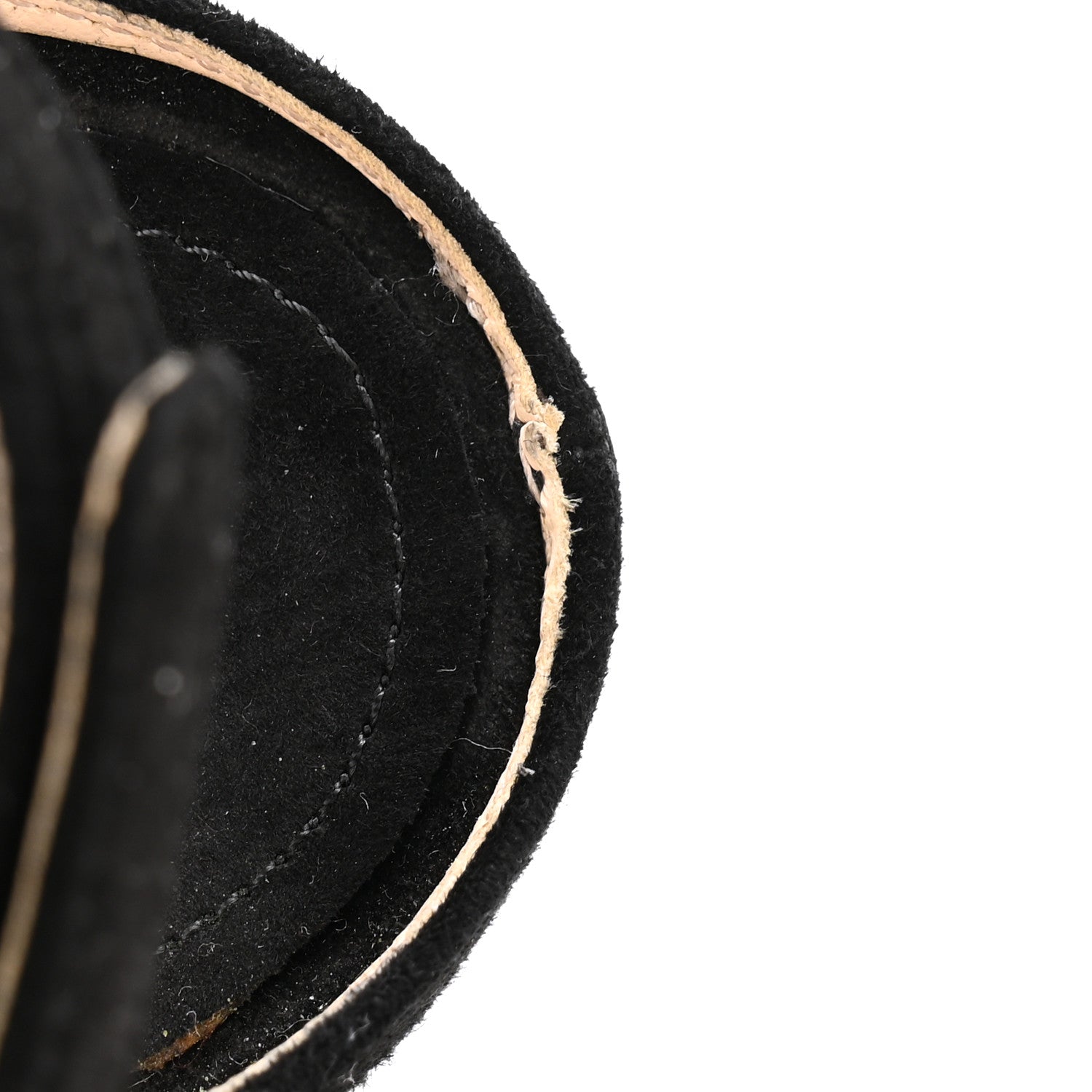 Prada Velvet Platform Sandals 37.5 Black 11 of 11