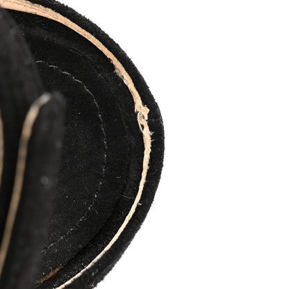 Prada Velvet Platform Sandals 37.5 Black 11 of 11