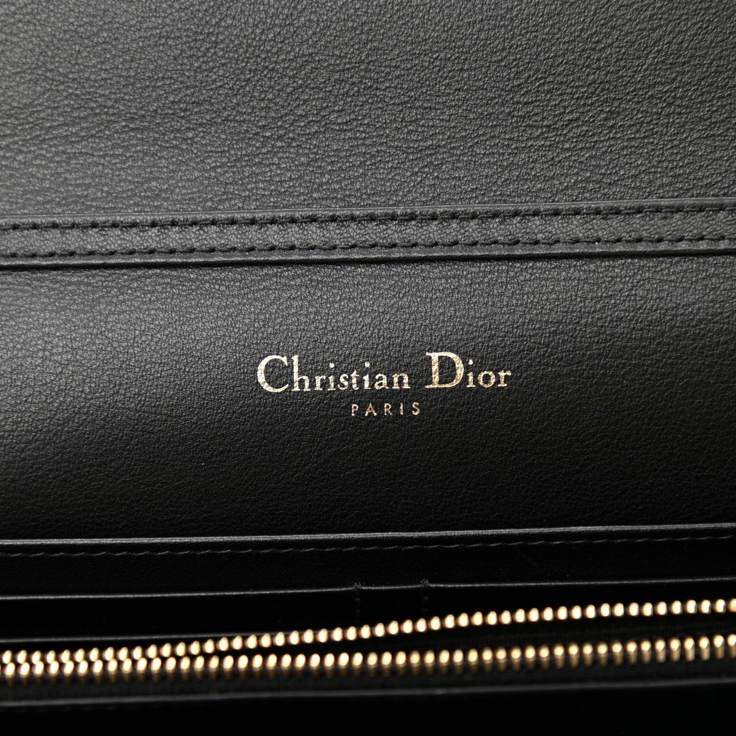 Christian Dior Patent 30 Montaigne Pouch Black 6 of 9