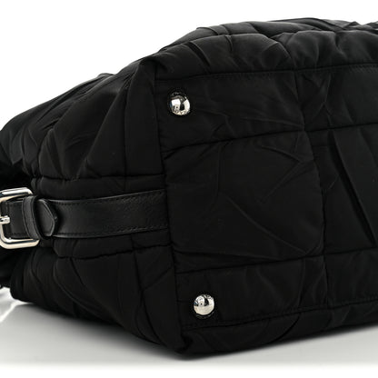 Prada Crispy Nylon Bauletto Black 8 of 9