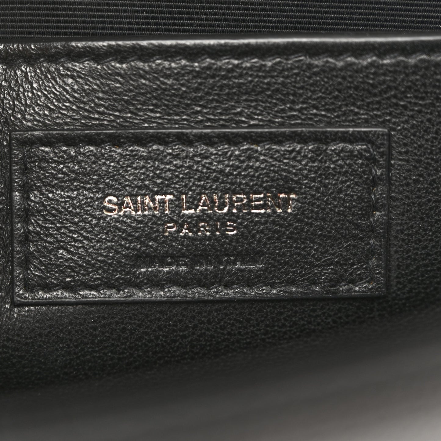 Grain De Poudre Small Monogram Monochrome Kate Satchel Black
