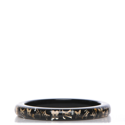 Louis Vuitton Resin Swarovski Medium Inclusion Bracelet PM Black 1 of 3