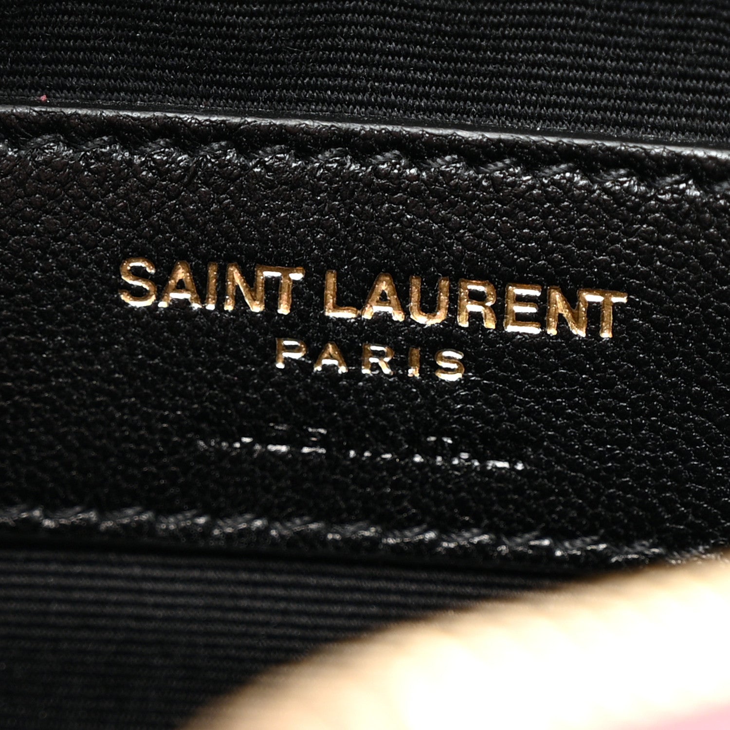 Saint Laurent Calfskin Matelasse Monogram Lou Belt Bag Dark Legion Red 6 of 13