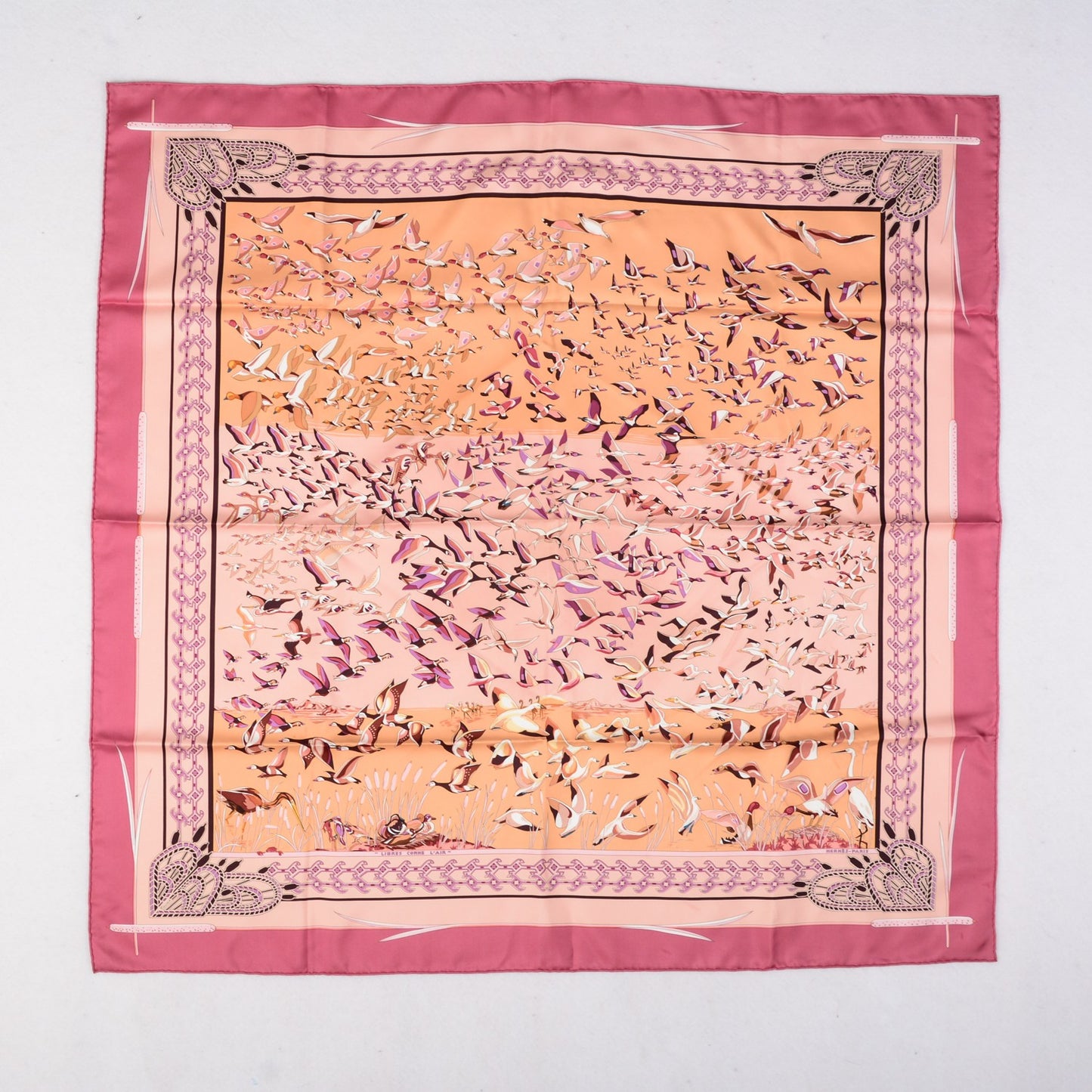Silk Libres Comme L'Air Scarf 90