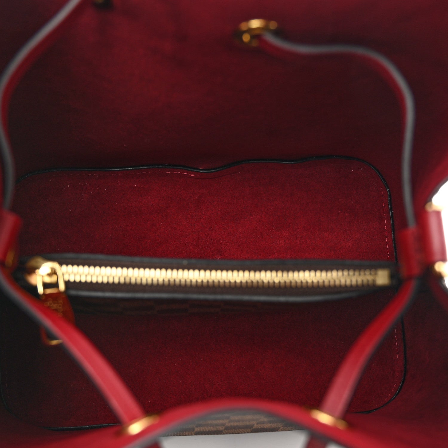 Louis Vuitton Damier Ebene Neonoe MM Cherry Berry 5 of 10