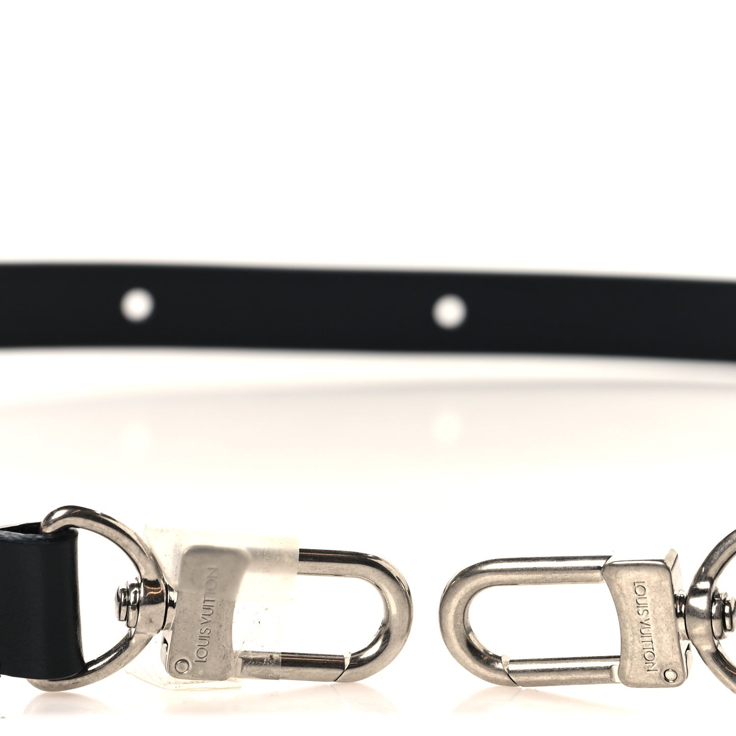Calfskin 16mm Adjustable Shoulder Strap Black