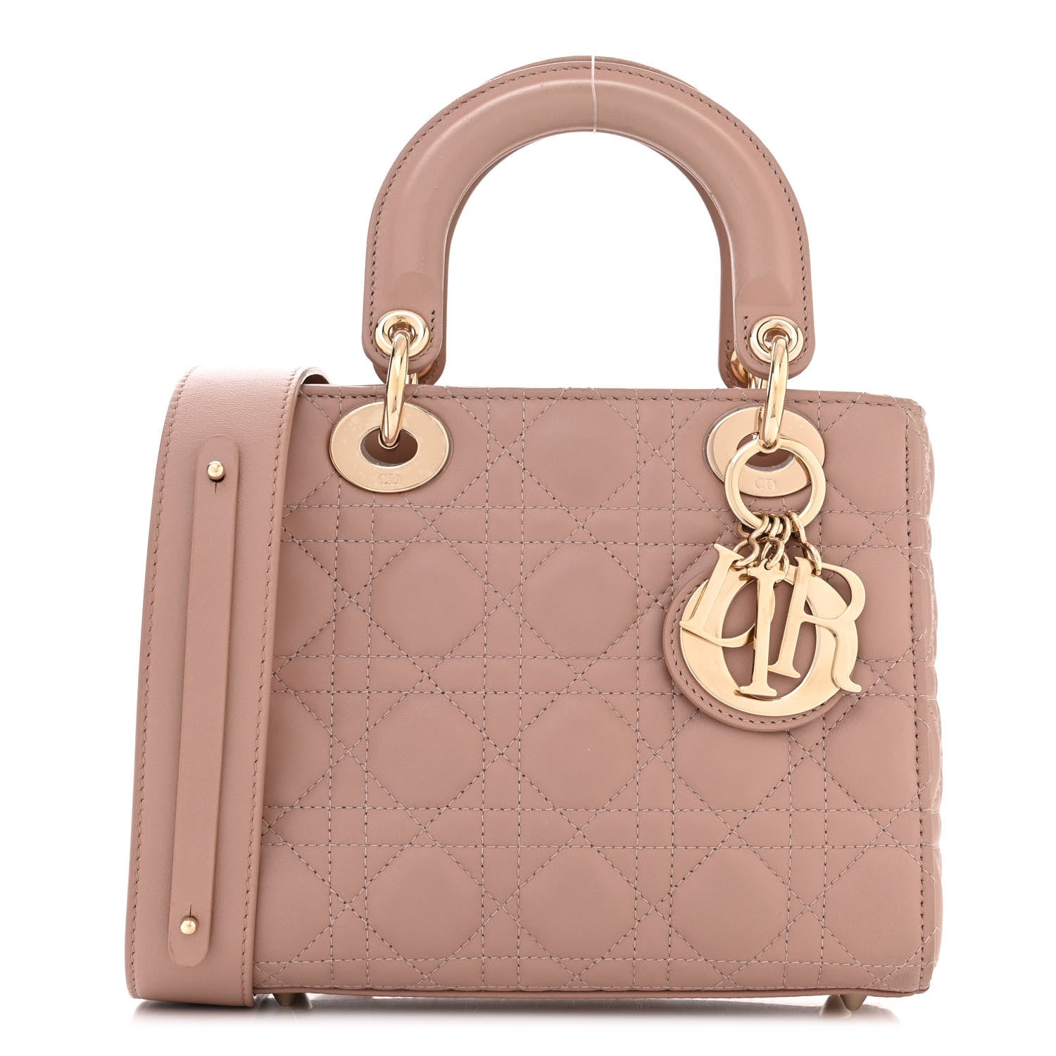 Christian Dior Lambskin Cannage Small My ABCDior Lady Dior Fard 1 of 15