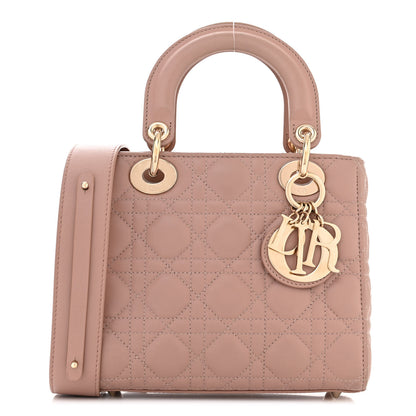 Christian Dior Lambskin Cannage Small My ABCDior Lady Dior Fard 1 of 15