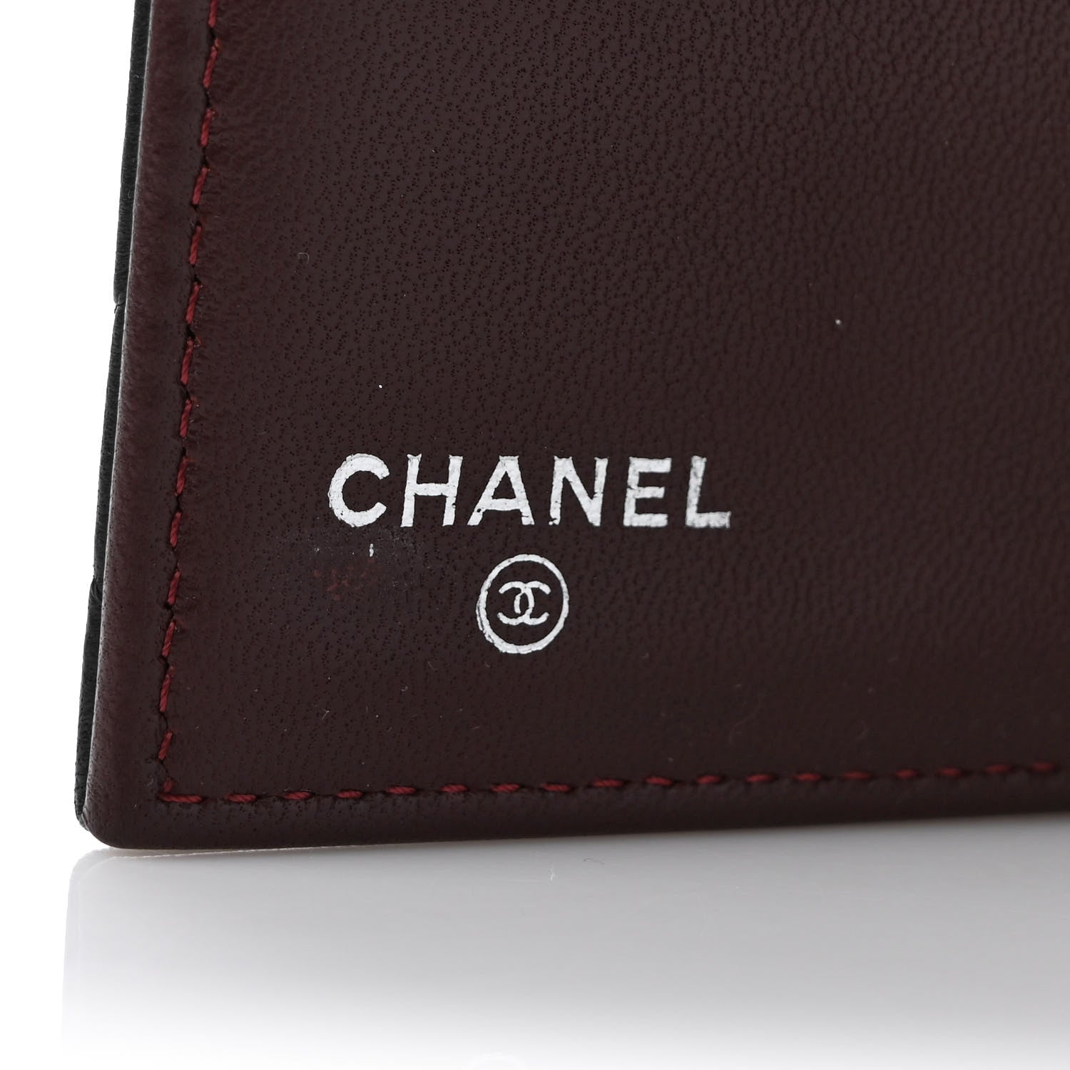Chanel Lambskin Quilted Large Flap Wallet Black 6 of 7