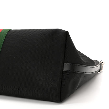 Gucci Techno Canvas Web Duffle Black 10 of 10