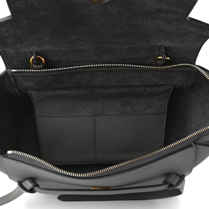 Celine Grained Calfskin Mini Belt Bag Grey 4 of 4