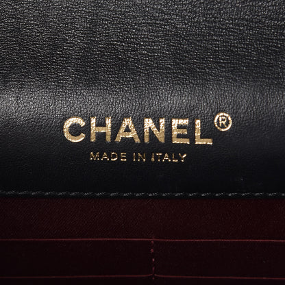 Chanel Lambskin Quilted Golden Class Wallet on Chain WOC Black 8 of 9
