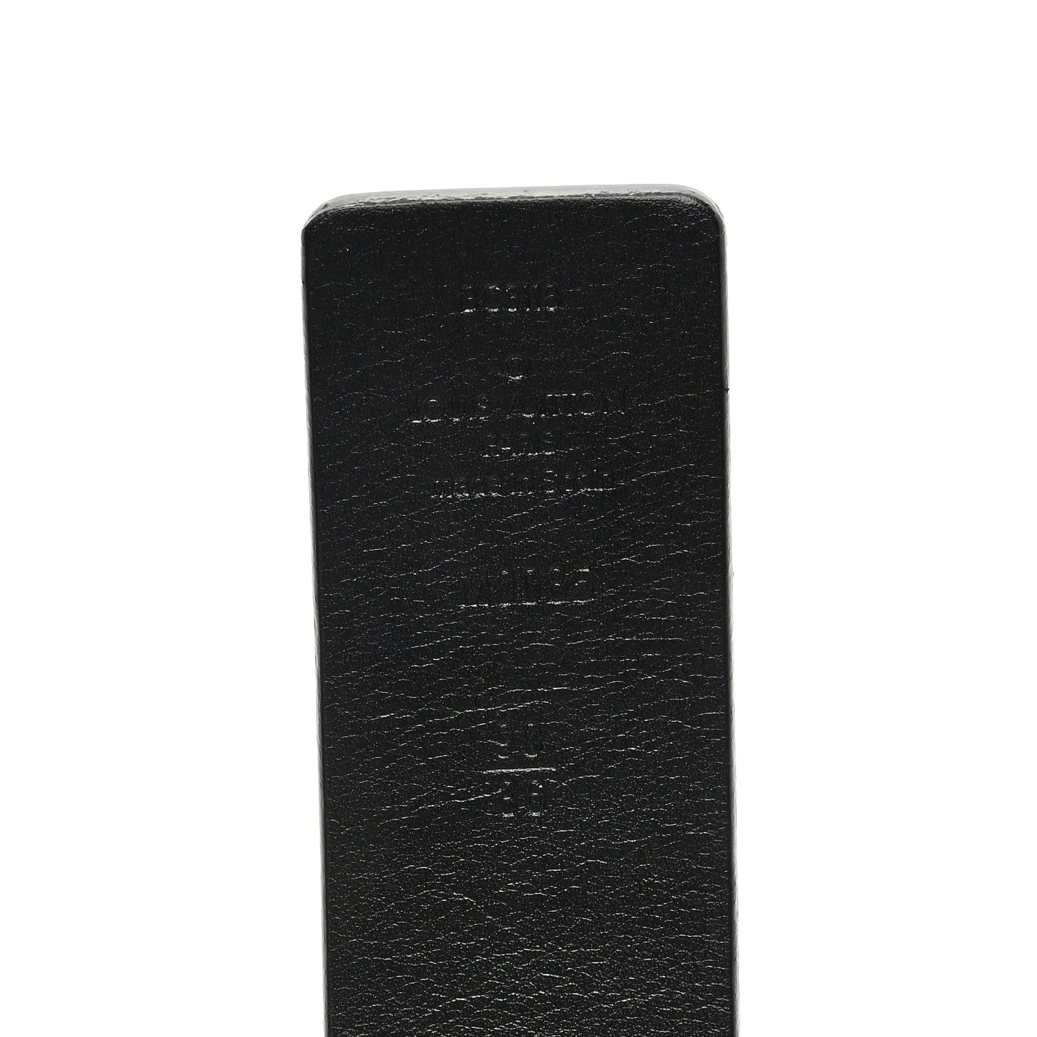 Louis Vuitton Calfskin Suntulle Studs 80cm Belt 90 36 Black 3 of 4