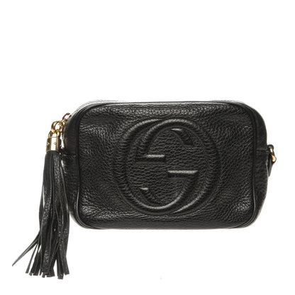 Gucci Pebbled Calfskin Small Soho Disco Bag Black 1 of 7