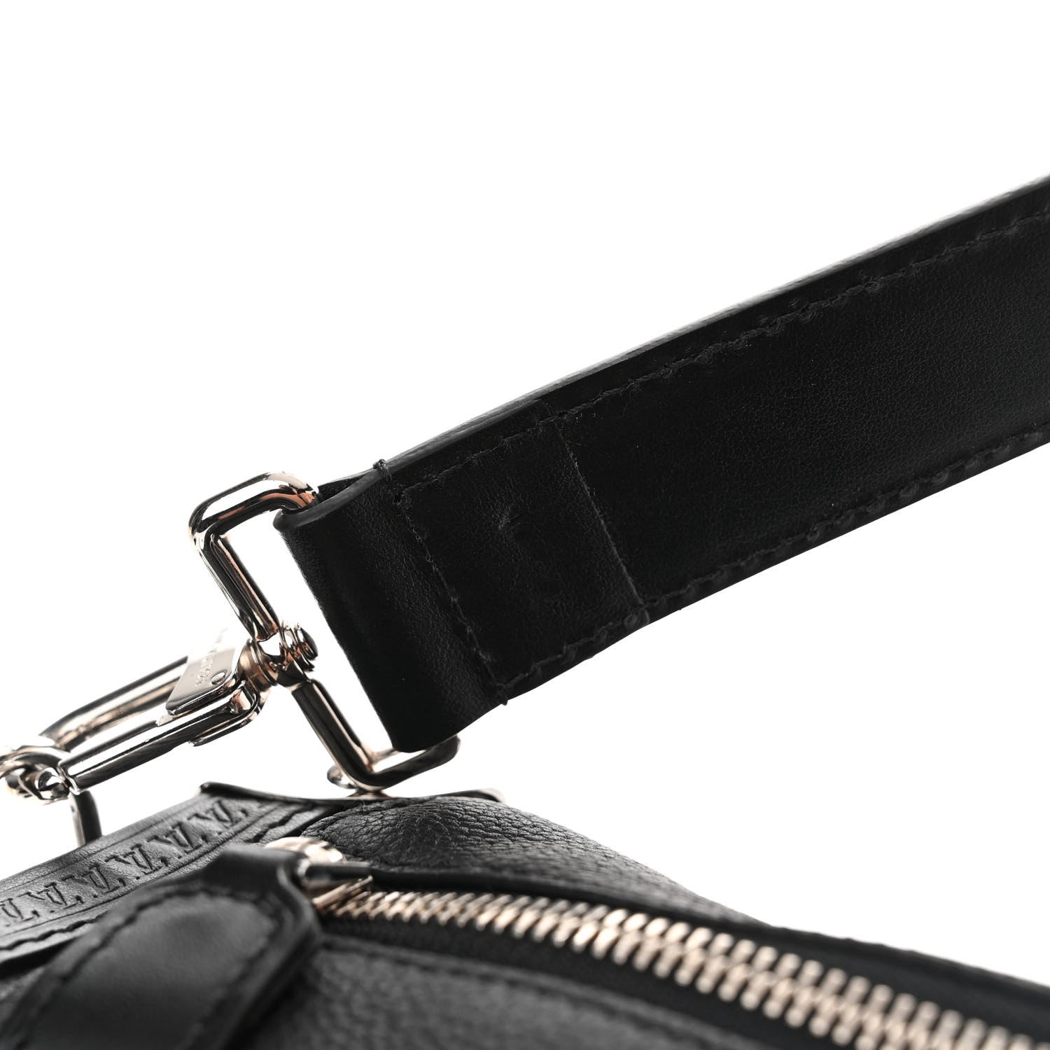 Louis Vuitton Calfskin Side Trunk MM Black 11 of 11
