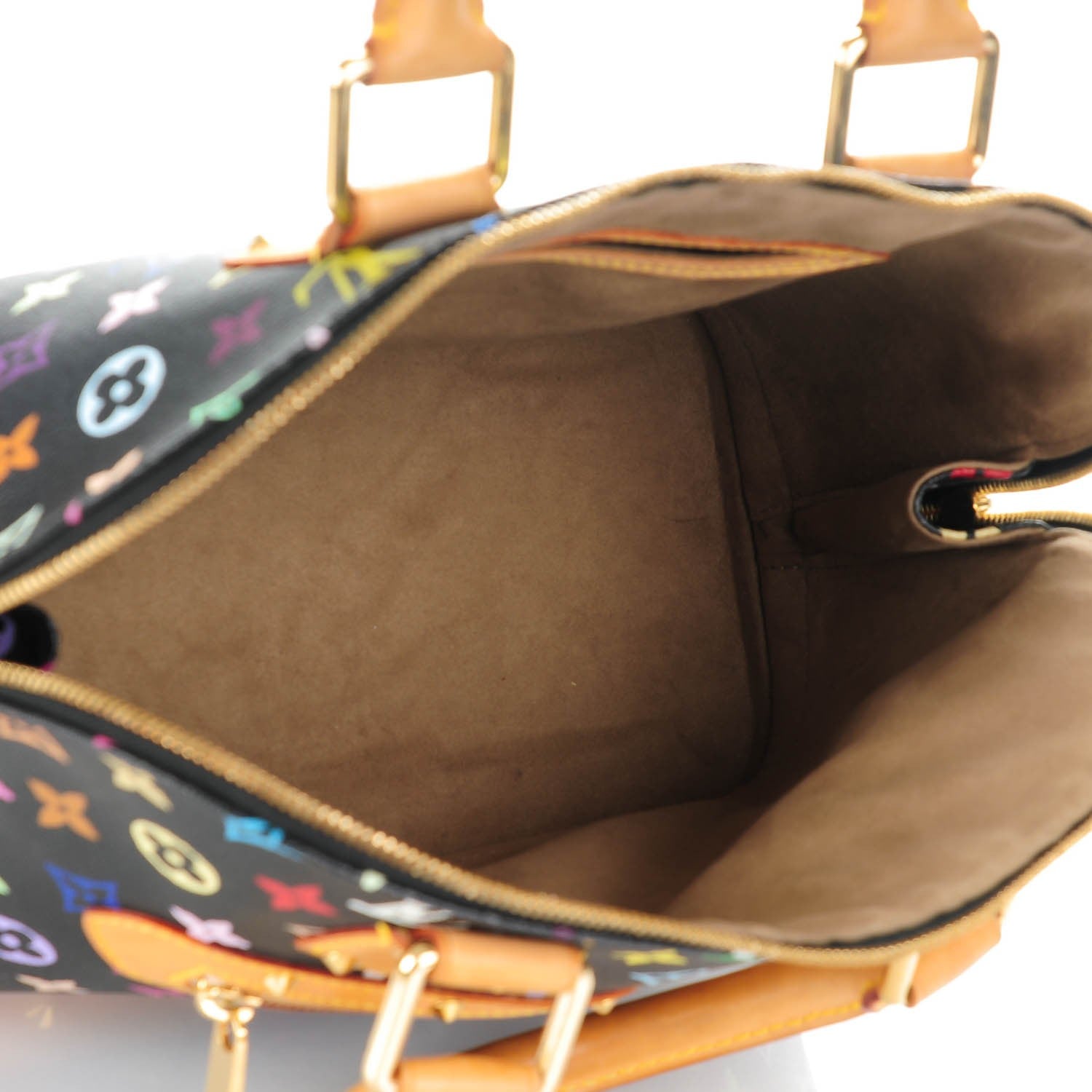 Louis Vuitton Monogram Multicolor Alma Black 6 of 8