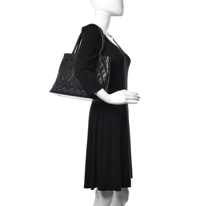 Chanel Caviar Quilted Medallion Tote Black 2 of 13