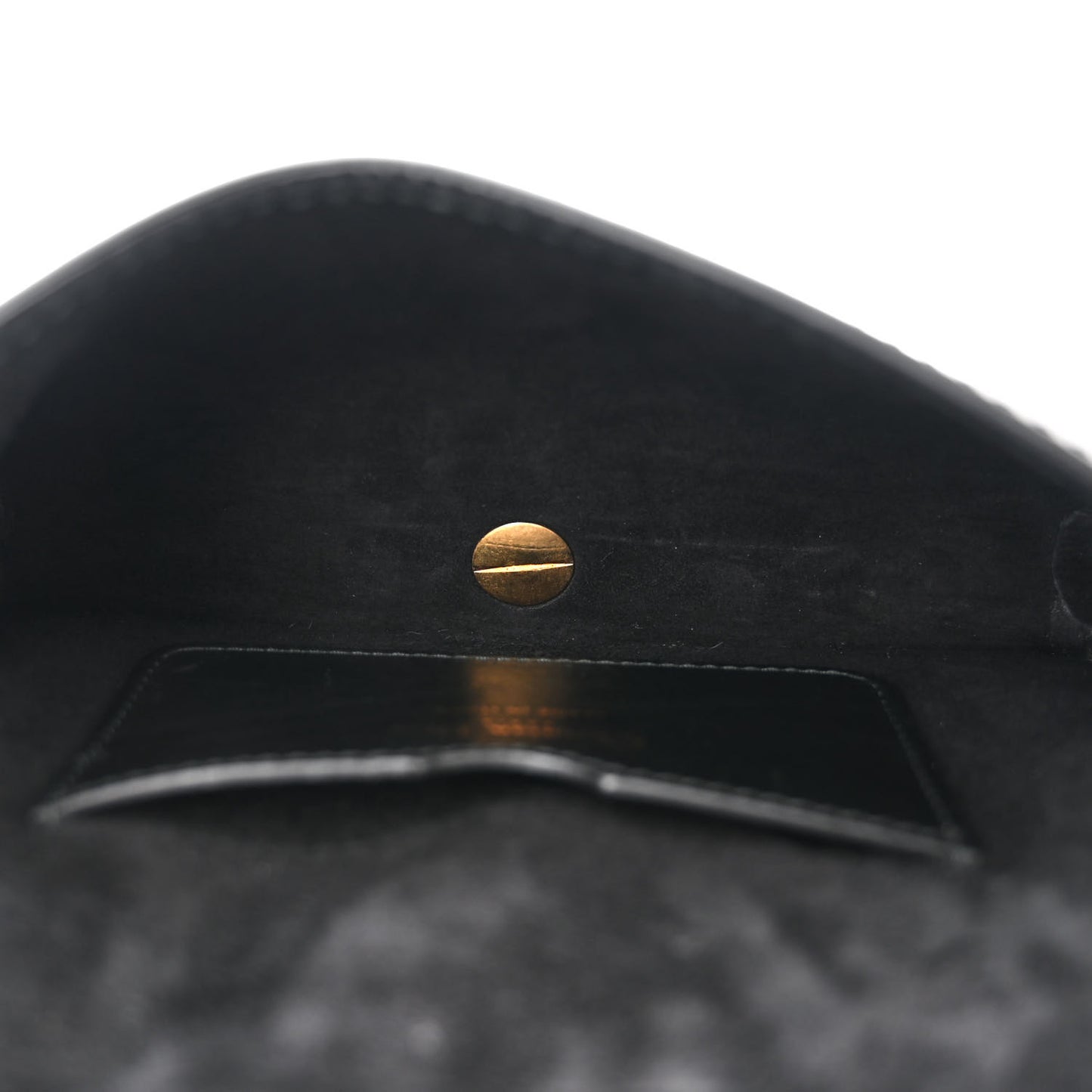 Grained Calfskin D-Bee Shoulder Bag Black
