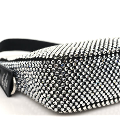 Prada Satin Crystal Mini Re-Edition 2000 Bag Cristal 9 of 10