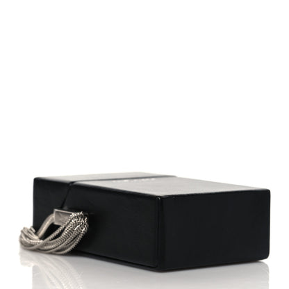 Saint Laurent Lambskin Smoking Box Crossbody Black 3 of 9