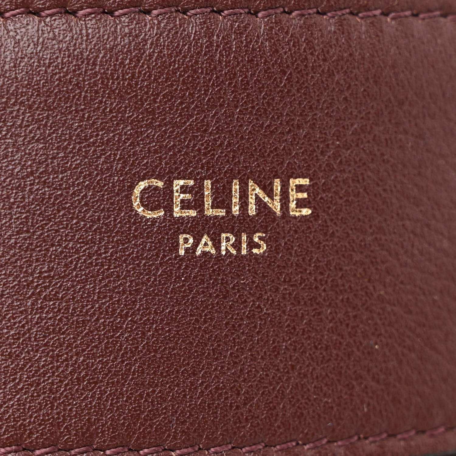 Celine Supple Calfskin Medium Romy Shoulder Bag Hickory 6 of 10