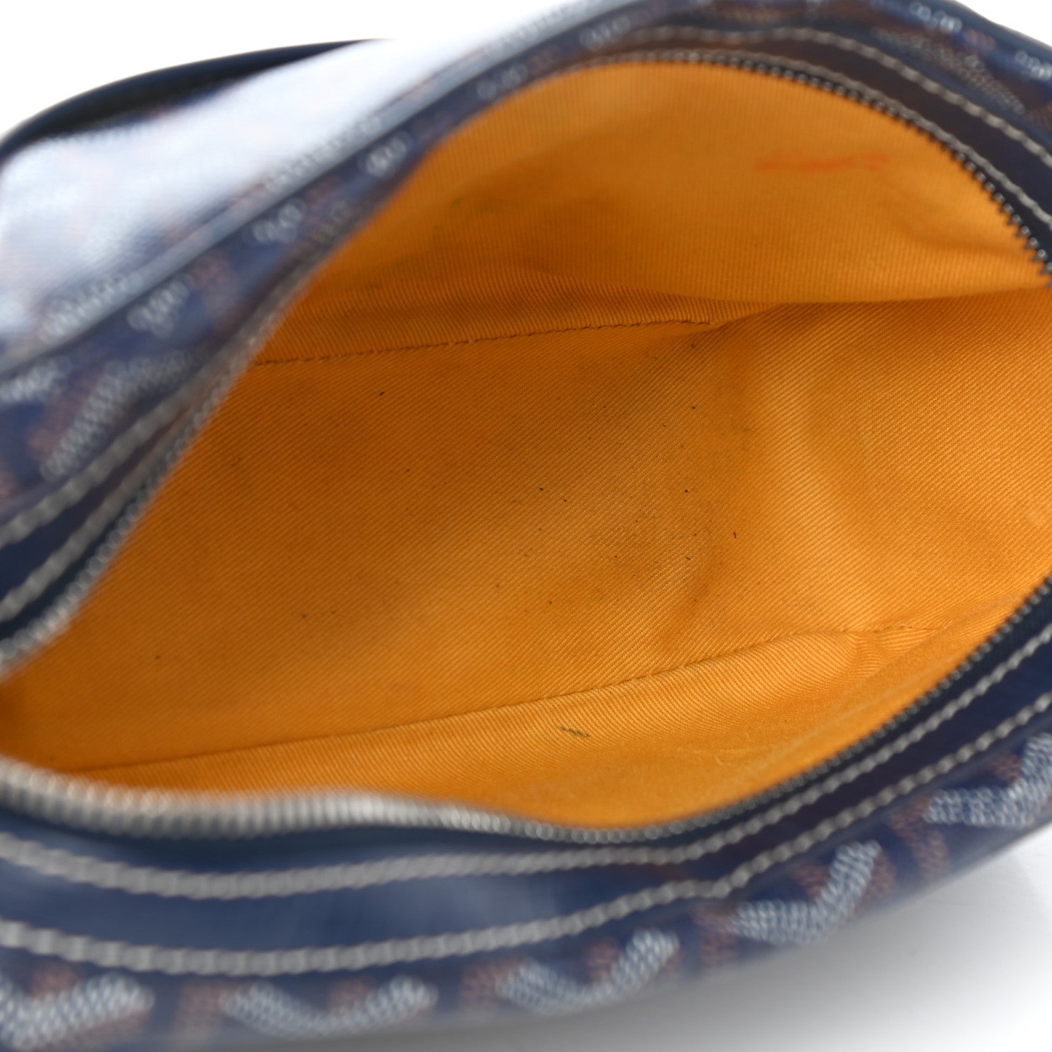 Goyard Goyardine Sac Cap Vert Bag Navy Blue 3 of 8
