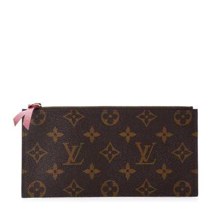 Louis Vuitton Monogram Felicie Chain Wallet Zippered Insert Fuchsia 1 of 6