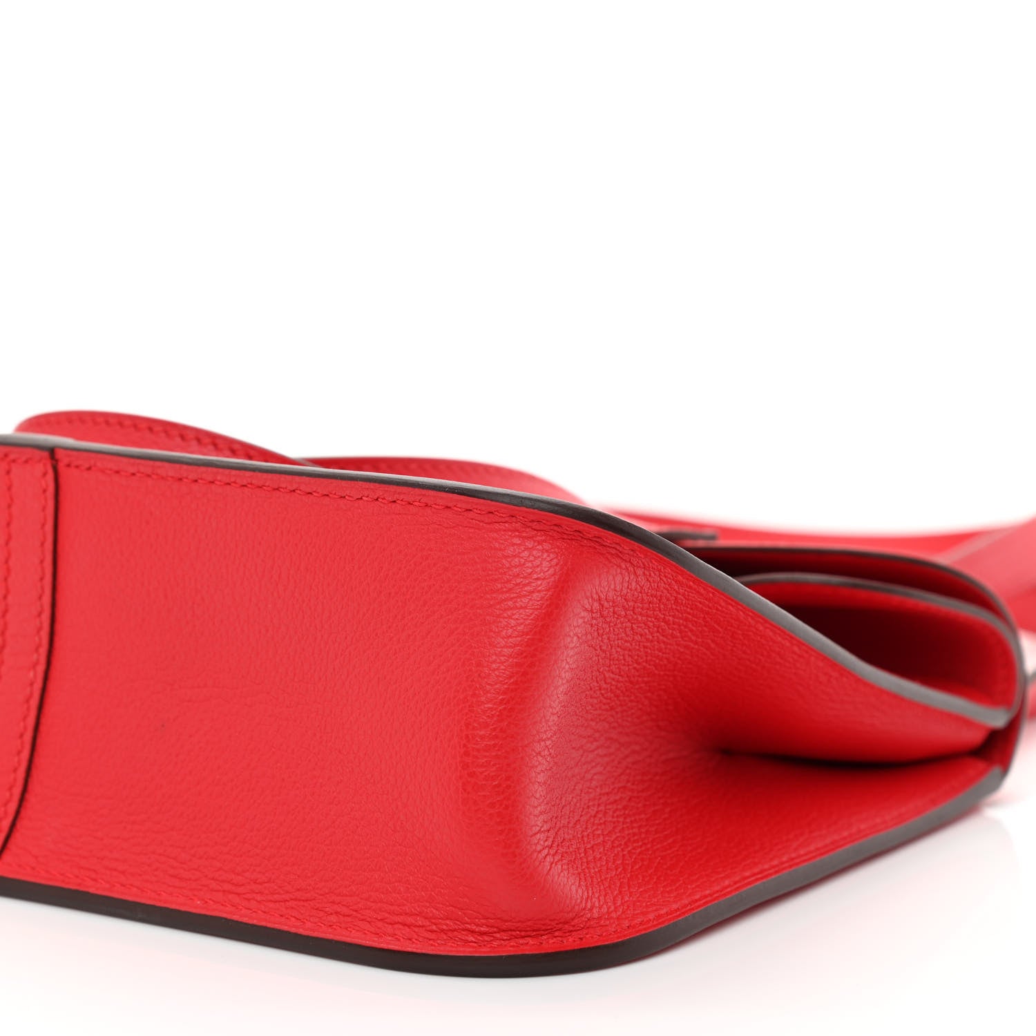 Hermes Evercolor Halzan 25 Rouge De Coeur 10 of 11