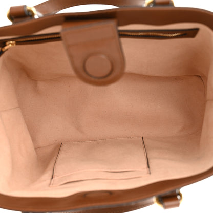 Gucci Soft GG Supreme Monogram Small Crossbody Tote Beige Cuir 5 of 10