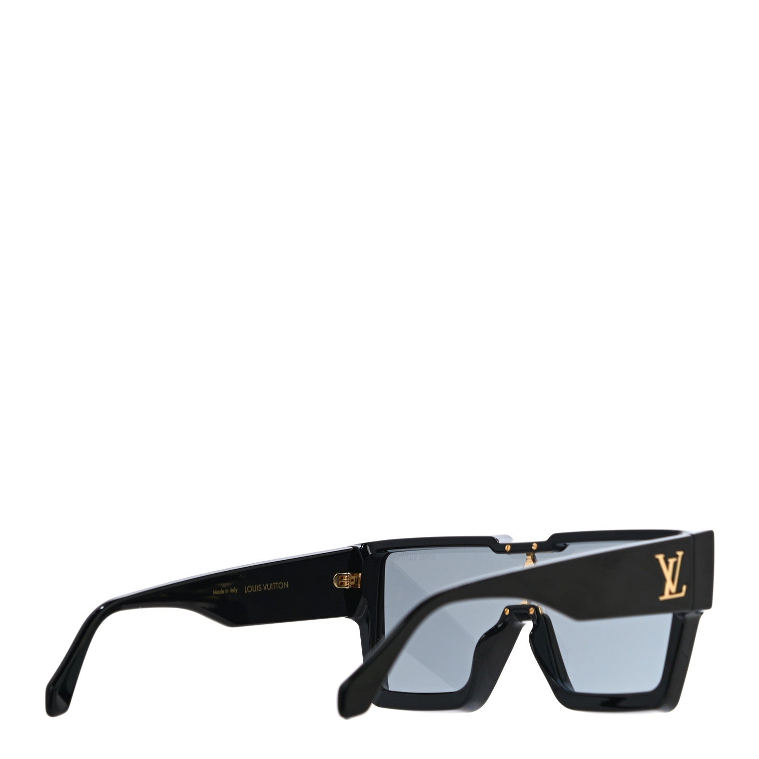 Louis Vuitton Acetate Cyclone Sunglasses Z1578E Black 3 of 7