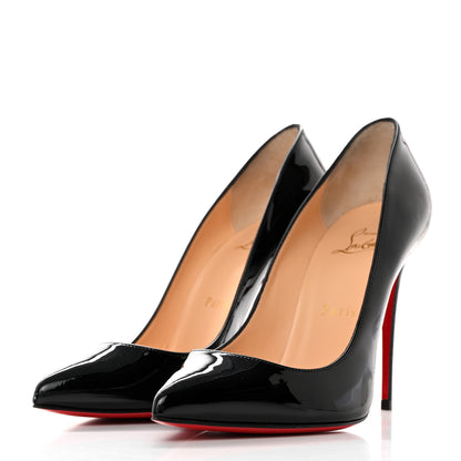 Christian Louboutin Patent Pigalle Follies 100 Pumps 36.5 Black 3 of 8