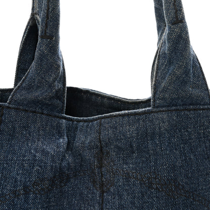 Prada Denim Canapa Logo Tote Avio 7 of 9