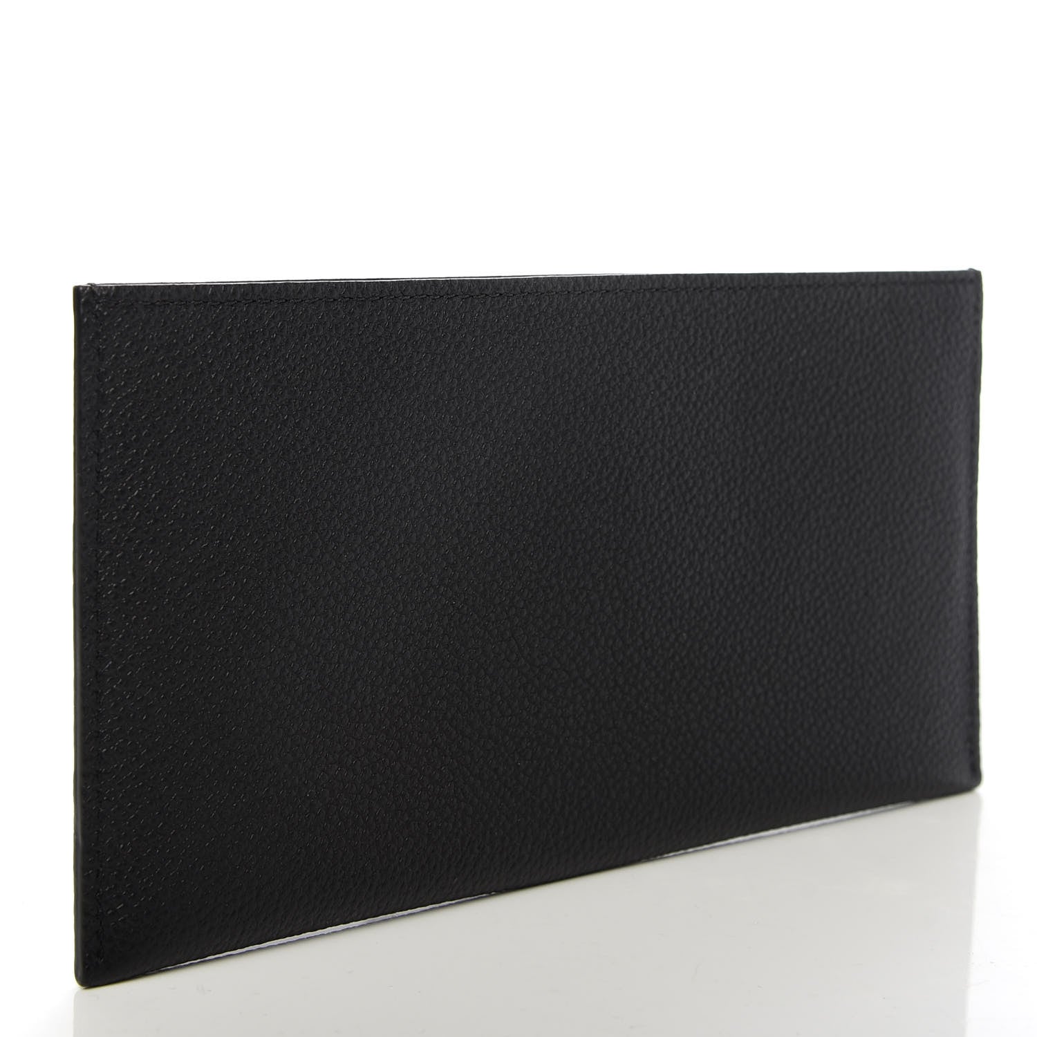 Louis Vuitton Calfskin Felicie Chain Wallet Card Holder Insert Black 3 of 6