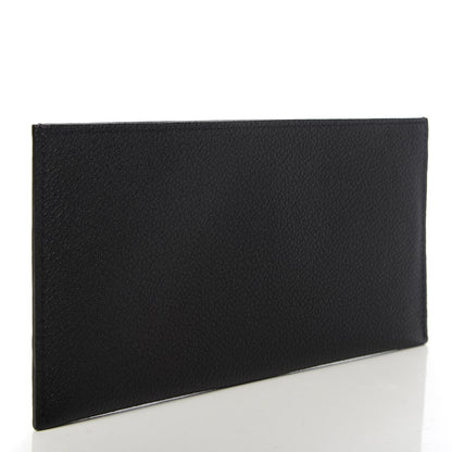 Louis Vuitton Calfskin Felicie Chain Wallet Card Holder Insert Black 3 of 6
