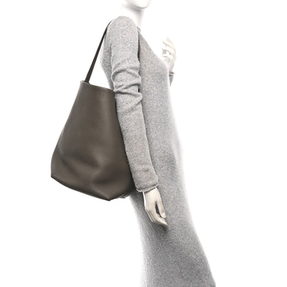 The Row Grained Calfskin Large N/S Park Tote Elephant 2 of 10