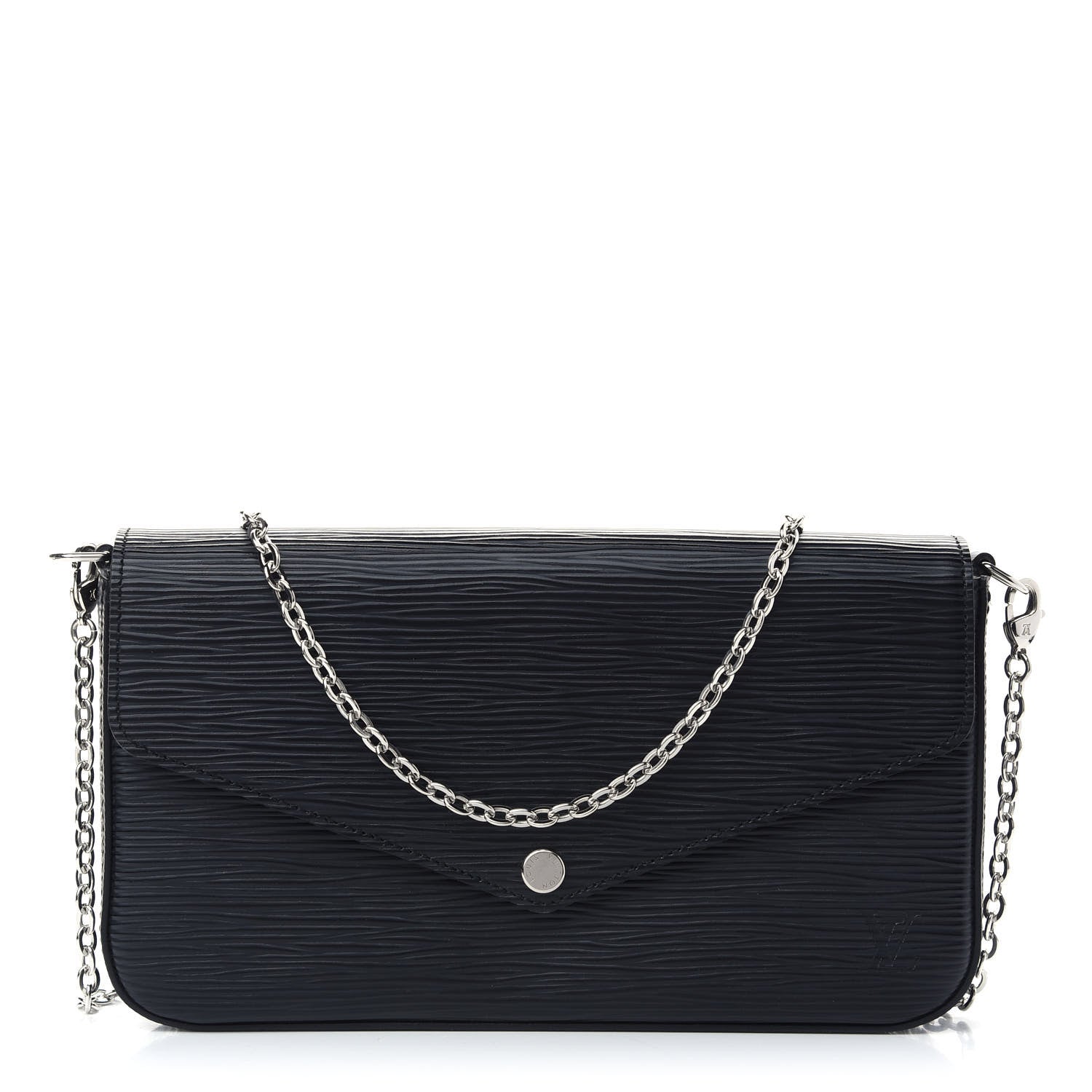 Louis Vuitton Epi Pochette Felicie Black 3 of 10