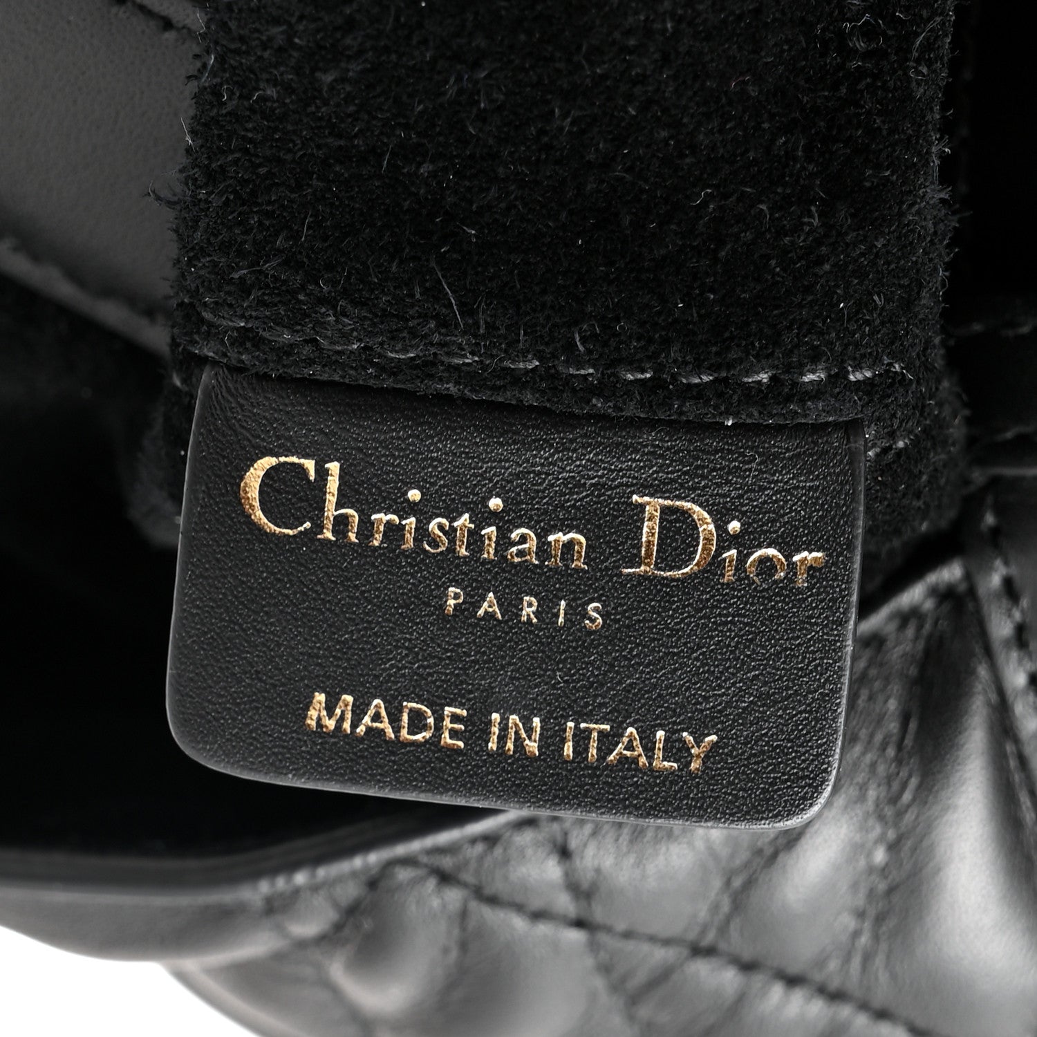Christian Dior Calfskin Macrocannage Medium Toujours Black 7 of 11