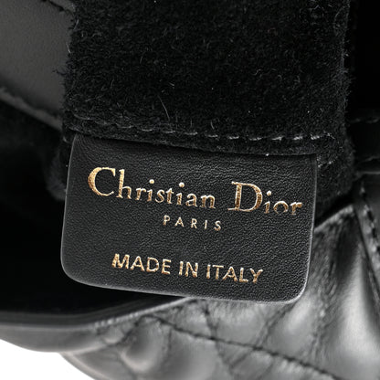 Christian Dior Calfskin Macrocannage Medium Toujours Black 7 of 11