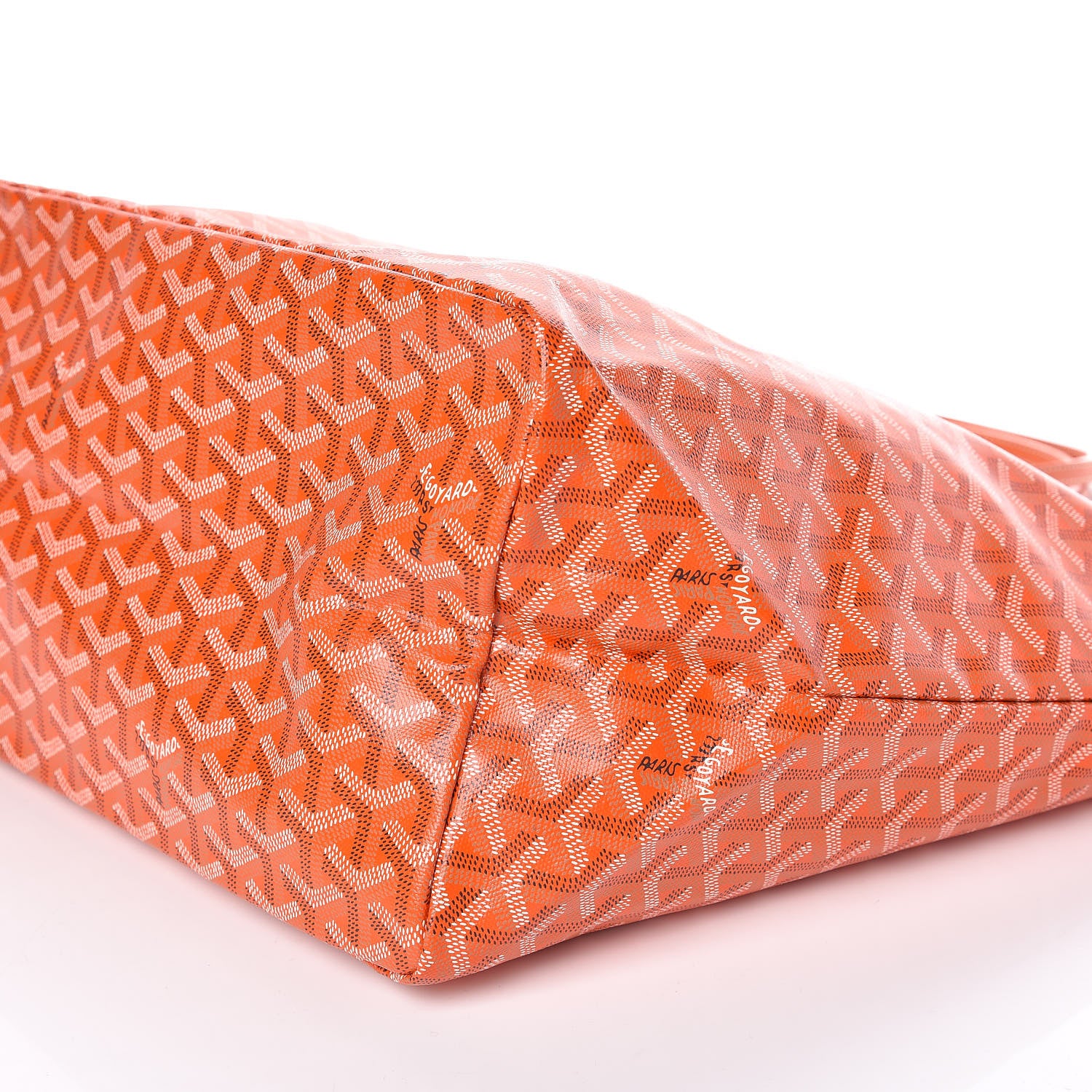 Goyard Goyardine Saint Louis GM Orange 10 of 10