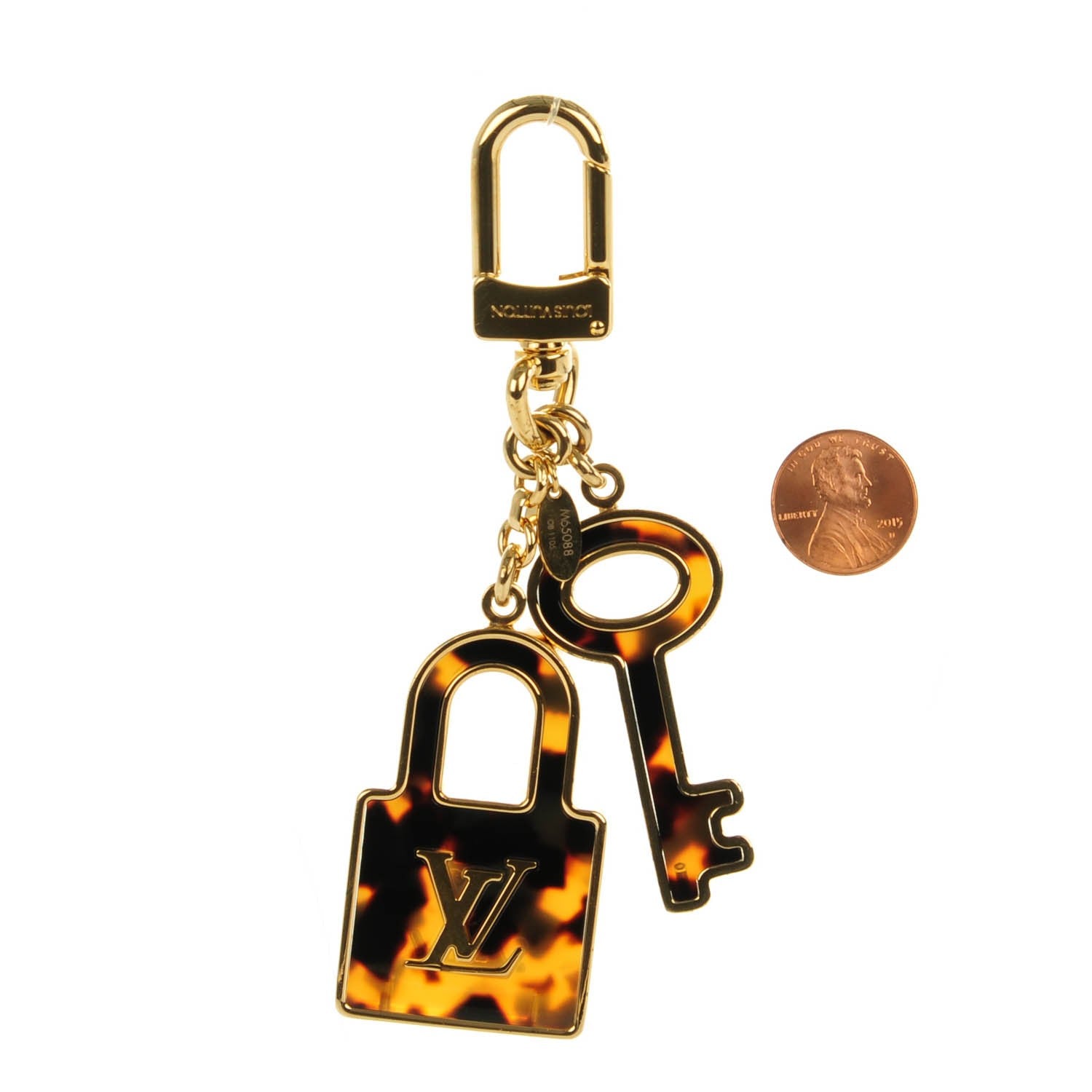 Louis Vuitton Acetate Confidence Bag Charm Key Holder 2 of 4