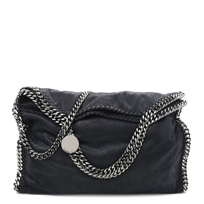 Stella McCartney Shaggy Deer Falabella Fold Over Tote Black 1 of 10