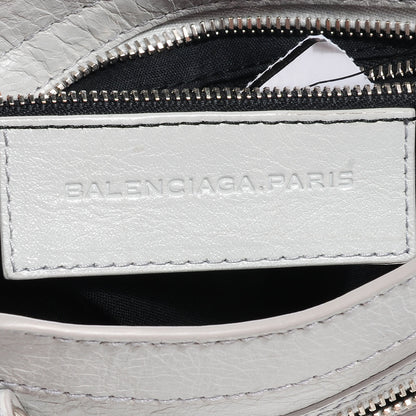 Balenciaga Agneau Giant 12 Silver Hardware Mini City Gris Glace 8 of 9