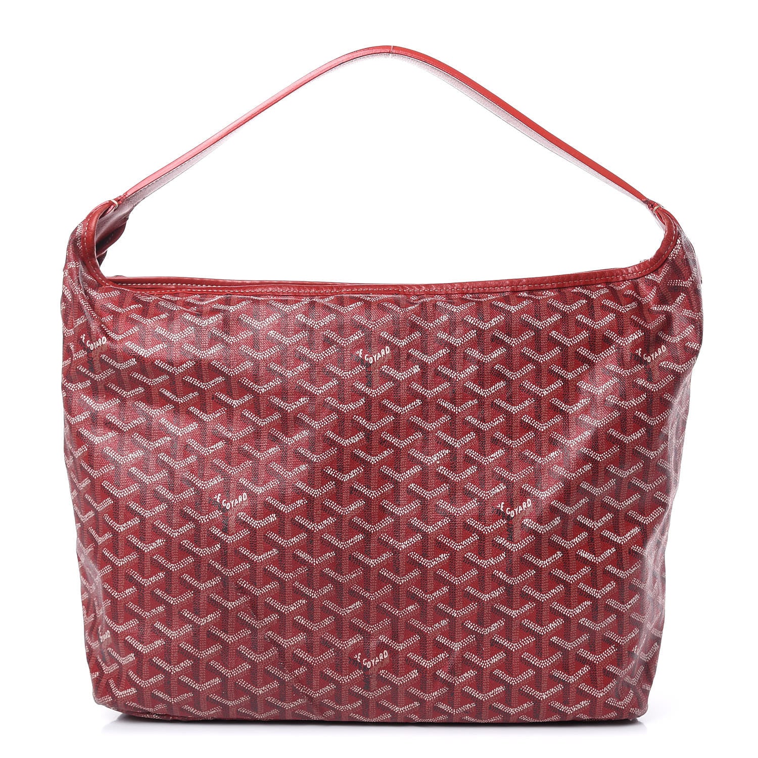 Goyard Goyardine Fidji Zip Hobo Red 1 of 14