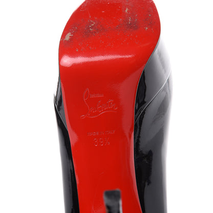 Christian Louboutin Patent Bianca 120 Pumps 39.5 Black 7 of 9