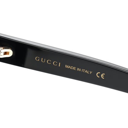 Gucci Round GG Sunglasses GG0028S Black 5 of 9