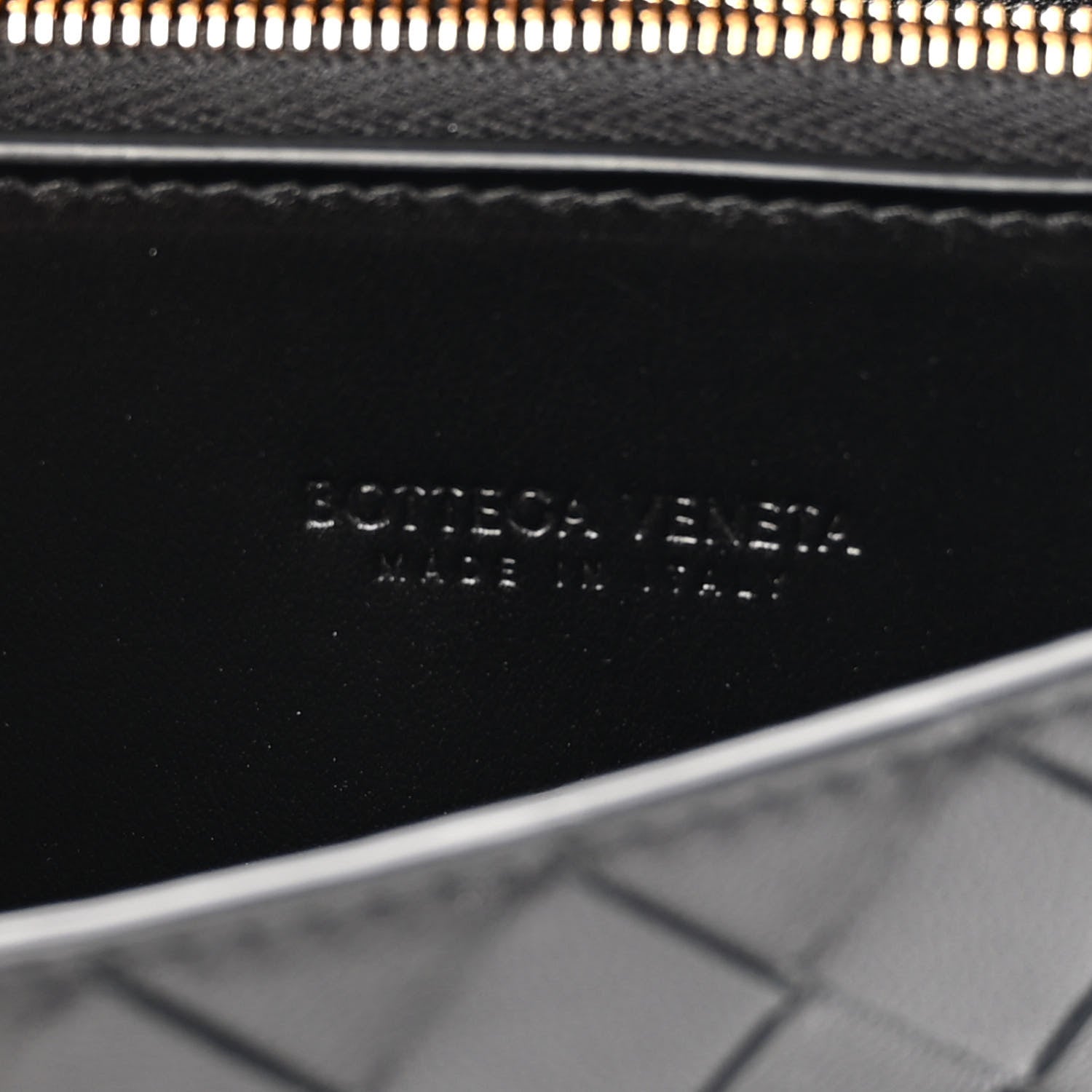 Bottega Veneta Nappa Intrecciato Wallet on Strap Black 6 of 10