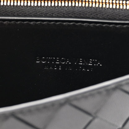Bottega Veneta Nappa Intrecciato Wallet on Strap Black 6 of 10