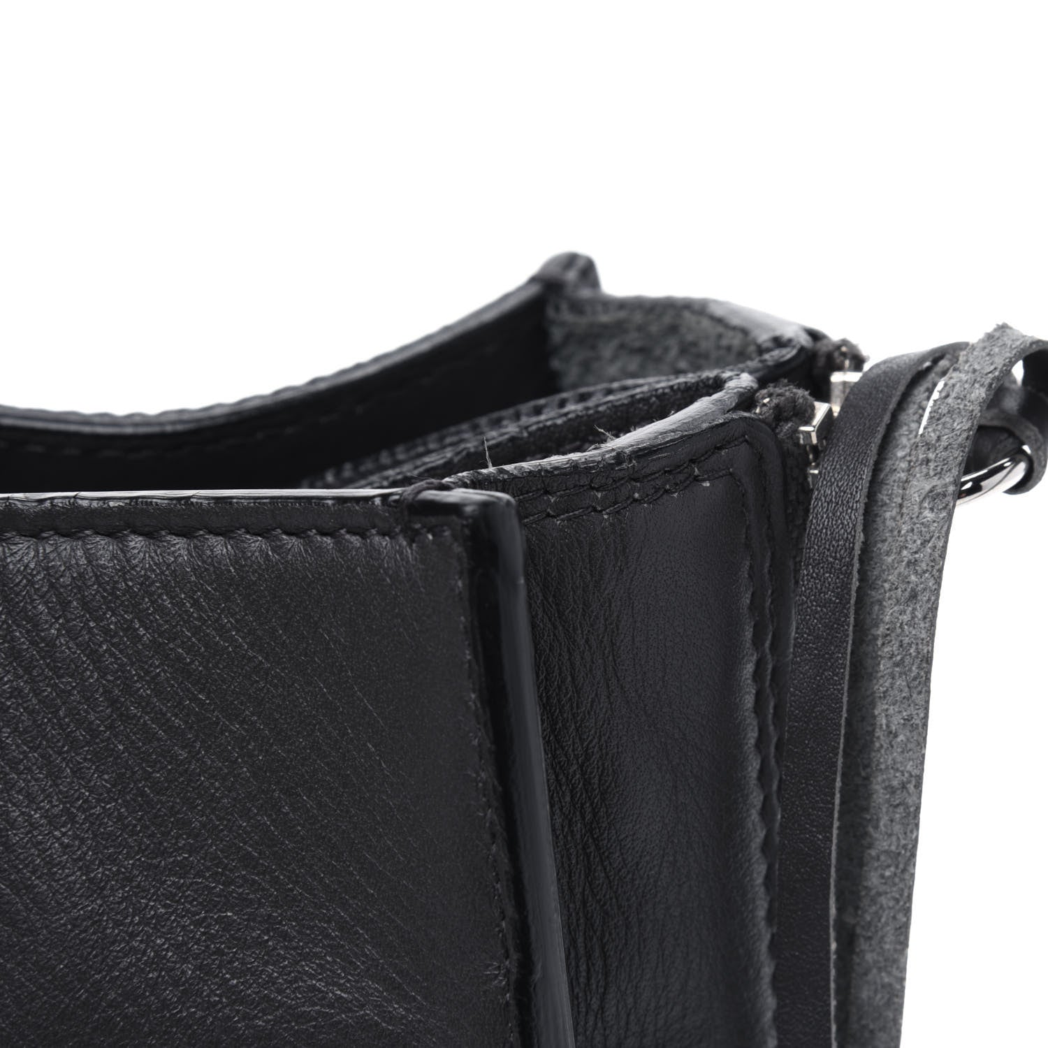 Balenciaga Veau Papier A6 Zip Around Tote Gris Fossile 21 of 25