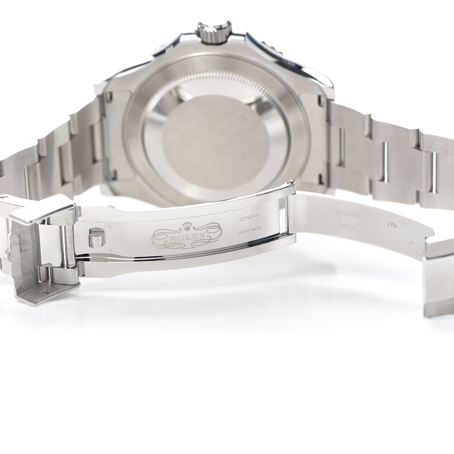 Rolex Stainless Steel Platinum 40mm Oyster Perpetual Date Yacht-Master Watch Slate 126622 5 of 6