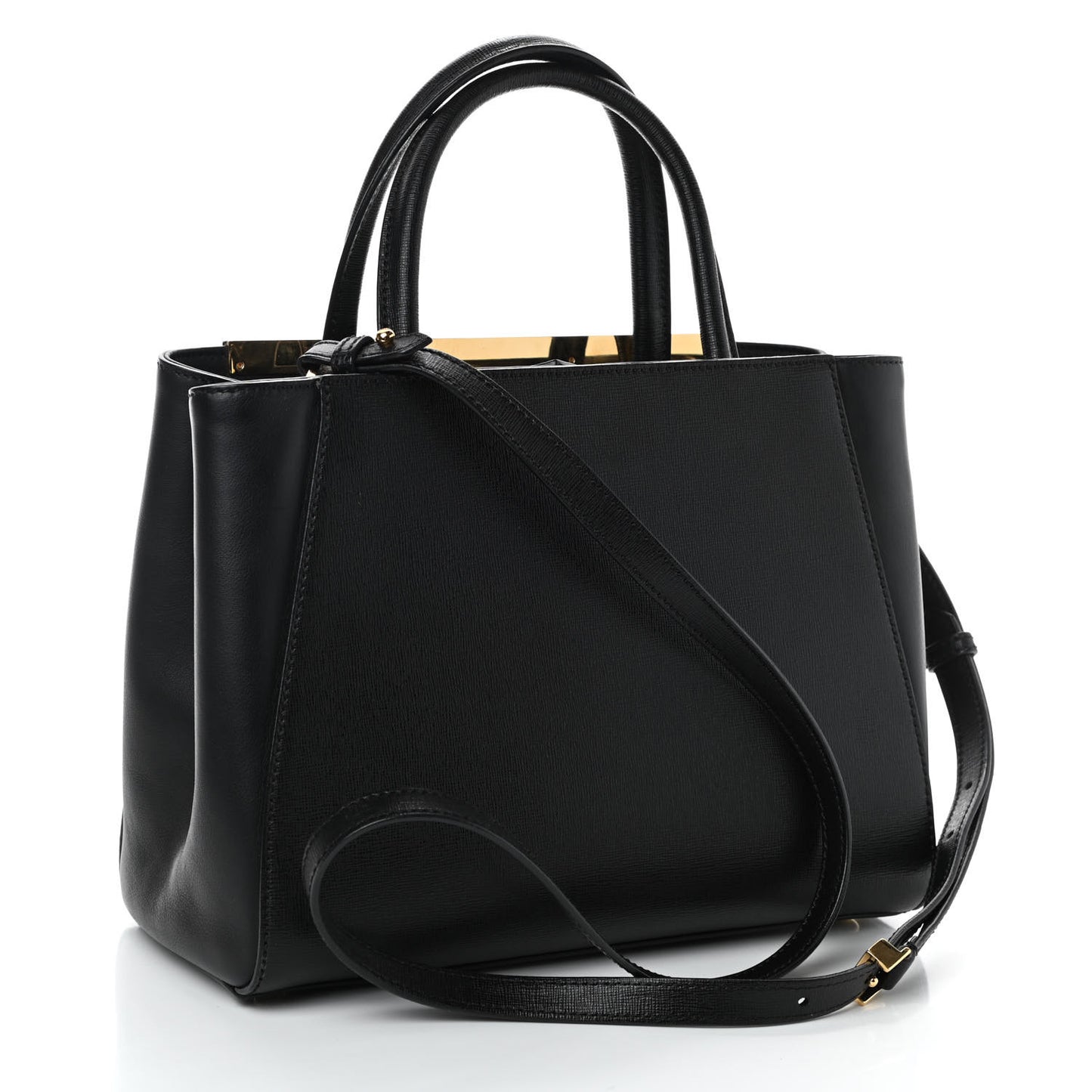 Vitello Elite Petite 2Jours Tote Black
